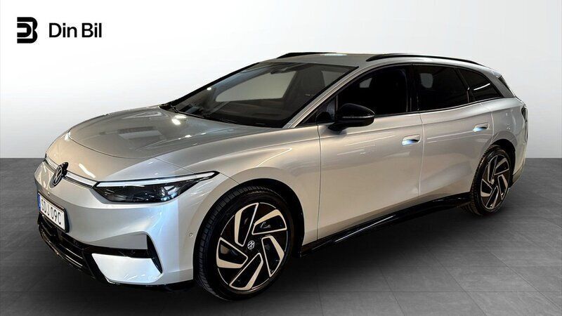 Silver Begagnad 2024 VW ID.7 Pro Sedan | 609 900 kr (Marknadspris) - Bild 1/4