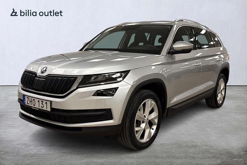 Silver Begagnad 2018 Skoda Kodiaq Business Line SUV | 284 000 kr (Marknadspris) - Bild 1/4