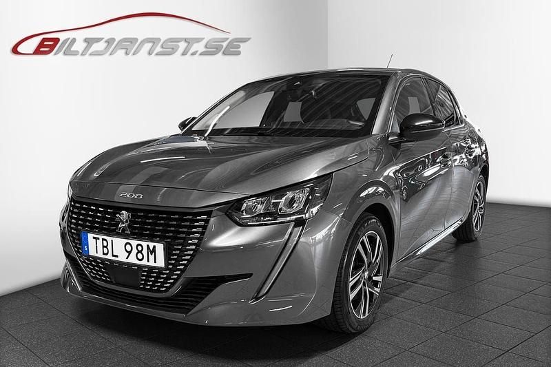 Grå Begagnad 2023 Peugeot 208 Allure Halvkombi | 194 900 kr (Marknadspris) - Bild 1/4