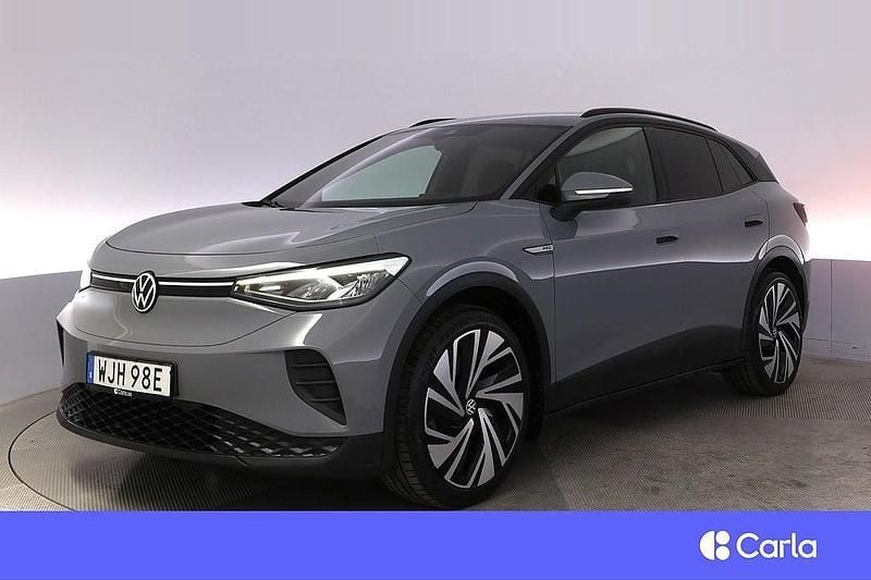 Grå Begagnad 2021 VW ID.4 Pro Performance SUV | 292 900 kr (Marknadspris) - Bild 1/4