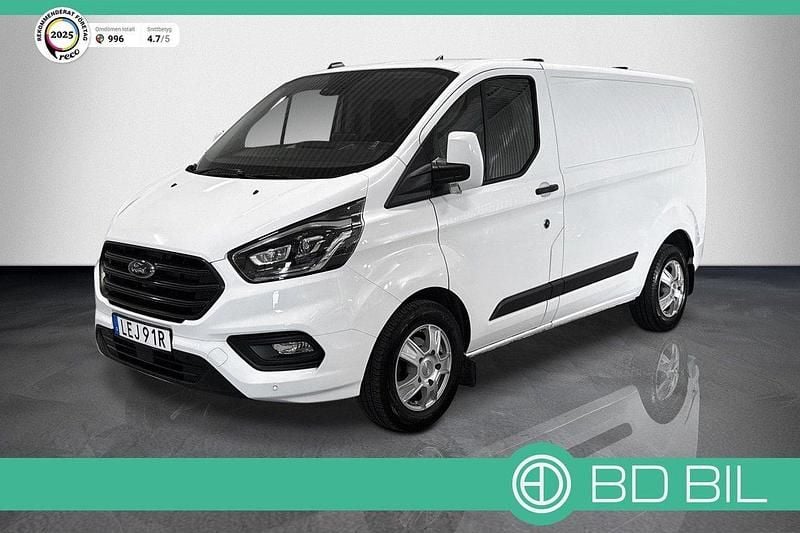 Vit Begagnad 2023 Ford Transit Custom Van | 347 900 kr (Superpris) - Bild 1/3