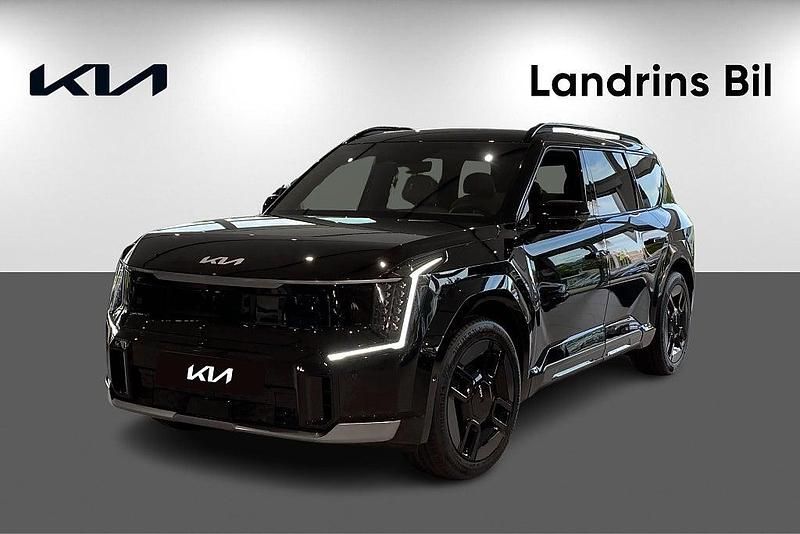 Svart (aurora black pearl metallic) Ny 2025 Kia EV9 GT-Line SUV | 799 900 kr (Bra pris) - Bild 1/4