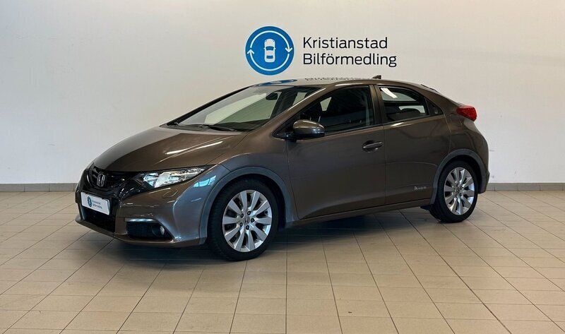 Grå Begagnad 2012 Honda Civic Sport Halvkombi | 119 900 kr (Lite dyr) - Bild 1/4
