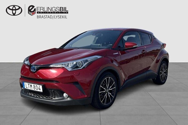 Röd Begagnad 2018 Toyota C-HR Edition SUV | 219 000 kr (Marknadspris) - Bild 1/4