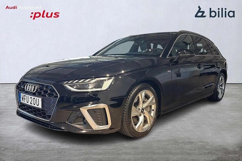 Svart Begagnad 2023 Audi A4 S-Line Kombi | 349 900 kr (Marknadspris) - Bild 1/3