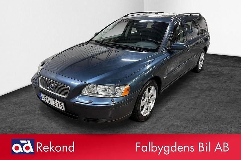 Blå Begagnad 2005 Volvo V70 Business Edition Kombi | 34 000 kr (Marknadspris) - Bild 1/4