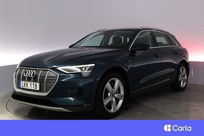 Blå Begagnad 2022 Audi e-tron Proline SUV | 374 900 kr (Superpris) - Bild 1/4