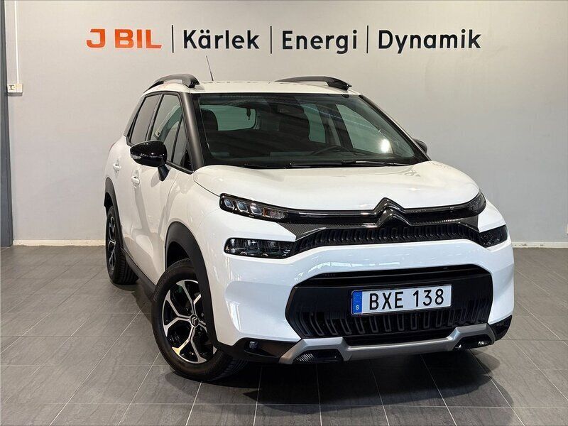 Vit Begagnad 2024 Citroën C3 Aircross Shine SUV | 229 900 kr (Marknadspris) - Bild 1/4