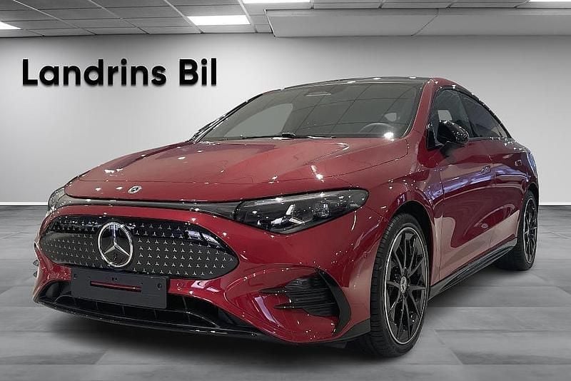 Röd Ny 2025 Mercedes CLA 250+ Sedan | 651 100 kr (Superpris) - Bild 1/4