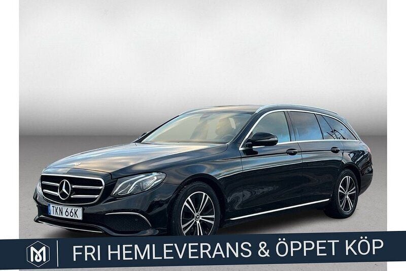Svart Begagnad 2019 Mercedes E200 Avantgarde Kombi | 279 900 kr (Marknadspris) - Bild 1/4