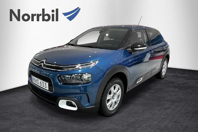 Blå Begagnad 2018 Citroën C4 Cactus PureTech Halvkombi | 99 000 kr (Bra pris) - Bild 1/4