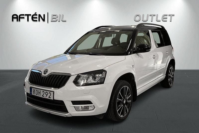 Vit Begagnad 2014 Skoda Yeti Elegance SUV | 99 800 kr (Marknadspris) - Bild 1/3