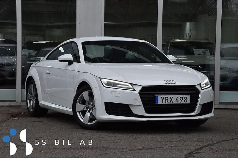 Vit Begagnad 2017 Audi TT Sport Sportkupé | 184 900 kr (Marknadspris) - Bild 1/3