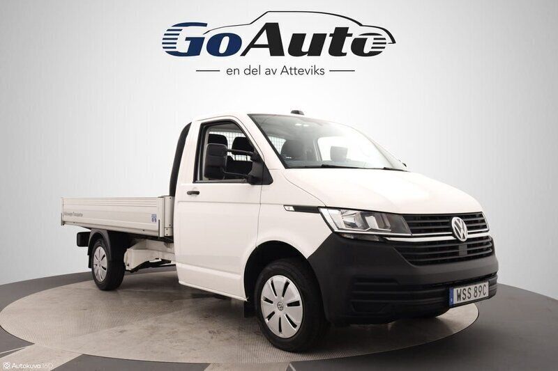 Vit Begagnad 2021 VW T6.1 Van | 399 900 kr (Marknadspris) - Bild 1/4