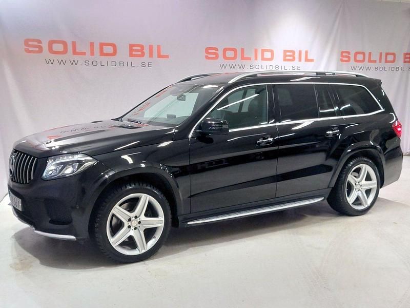 Begagnad Mercedes GLS350 AMG 259 HK (190 kW) 2016 Svart SUV
