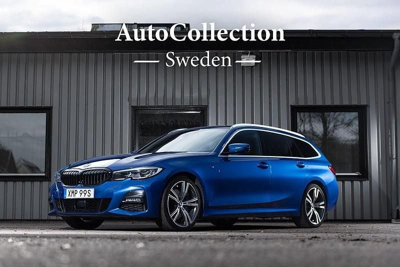 Blå Begagnad 2020 BMW 330 M Sport Kombi | 369 000 kr (Marknadspris) - Bild 1/4