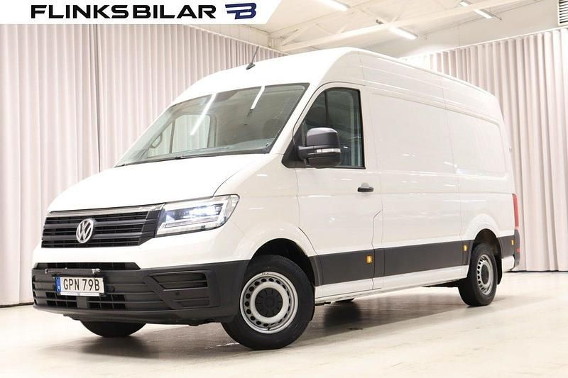Vit Begagnad 2020 VW Crafter Van | 299 900 kr (Superpris) - Bild 1/4