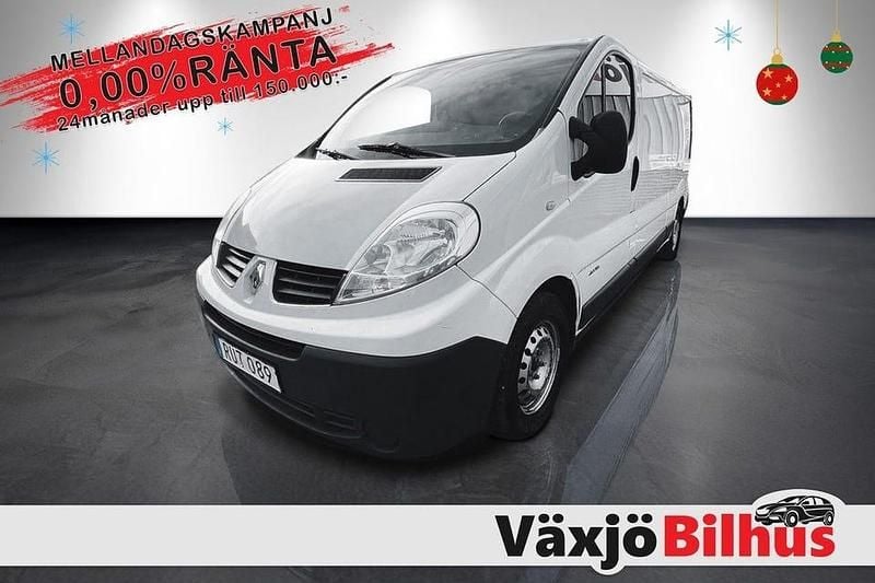 Vit Begagnad 2014 Renault Trafic Minibuss | 69 900 kr (Bra pris) - Bild 1/4
