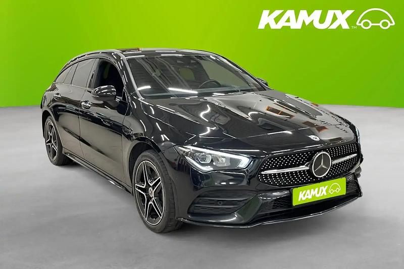 Svart Begagnad 2021 Mercedes CLA250e Shooting Brake Kombi | 289 700 kr (Lite dyr) - Bild 1/4