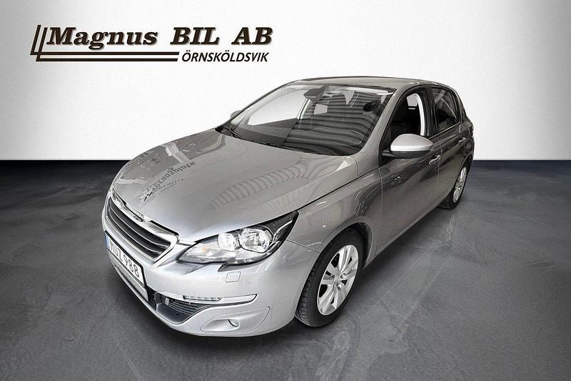 Grå Begagnad 2015 Peugeot 308 Active Halvkombi | 99 900 kr (Marknadspris) - Bild 1/3
