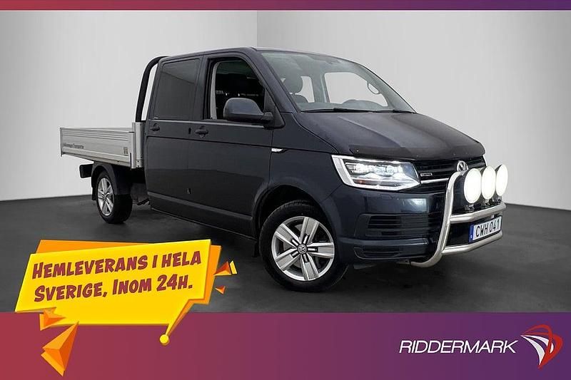 Blå Begagnad 2018 VW Transporter Van | 243 200 kr (Lite dyr) - Bild 1/3