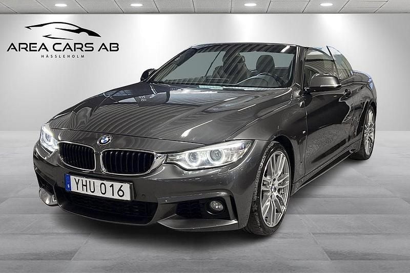 Begagnad BMW 420 Comfort Edition 184 HK (135 kW) 2014 Mörkgrå Cab