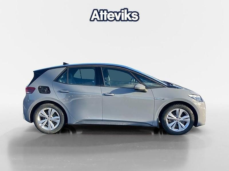 Begagnad VW ID.3 Pro Performance 152 kW (207 HK) 2021 Grå Halvkombi