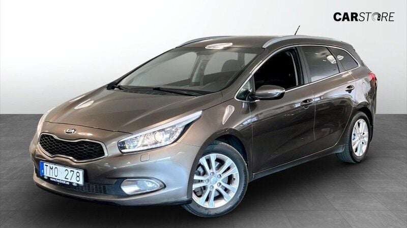 Brun Begagnad 2014 Kia Ceed Sportswagon Kombi | 92 900 kr (Marknadspris) - Bild 1/4
