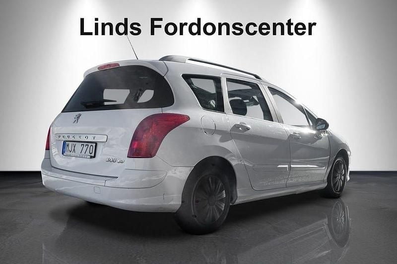Begagnad Peugeot 308 SW 120 HK (88 kW) 2009 Vit Kombi
