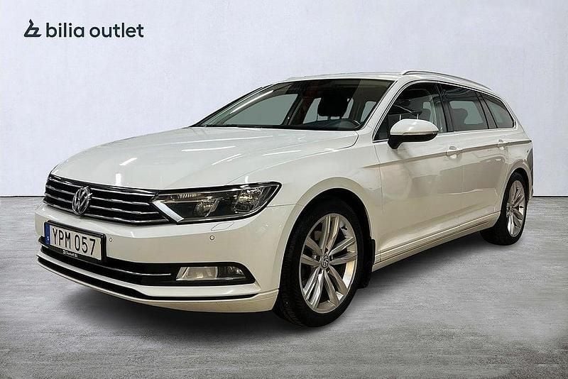 Begagnad VW Passat 150 HK (110 kW) 2017 Vit Kombi
