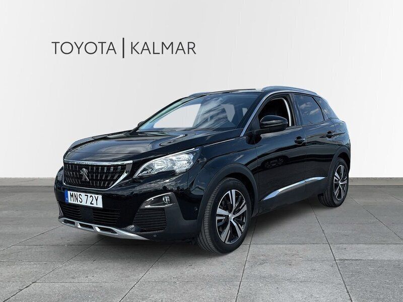 Svart Begagnad 2019 Peugeot 3008 Allure SUV | 199 000 kr (Marknadspris) - Bild 1/4