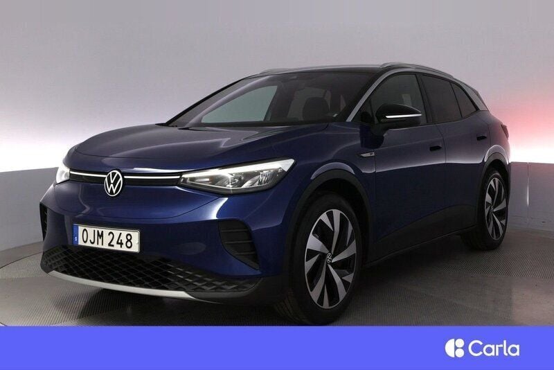 Blå Begagnad 2021 VW ID.4 Pro Performance SUV | 293 900 kr (Bra pris) - Bild 1/3