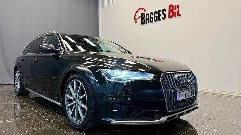 Svart Begagnad 2016 Audi A6 Allroad Sport Kombi | 257 900 kr (Marknadspris) - Bild 1/4
