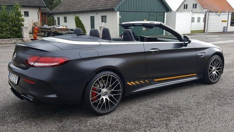 Begagnad Mercedes C63S AMG AMG 510 HK (375 kW) 2022 Grå Cab
