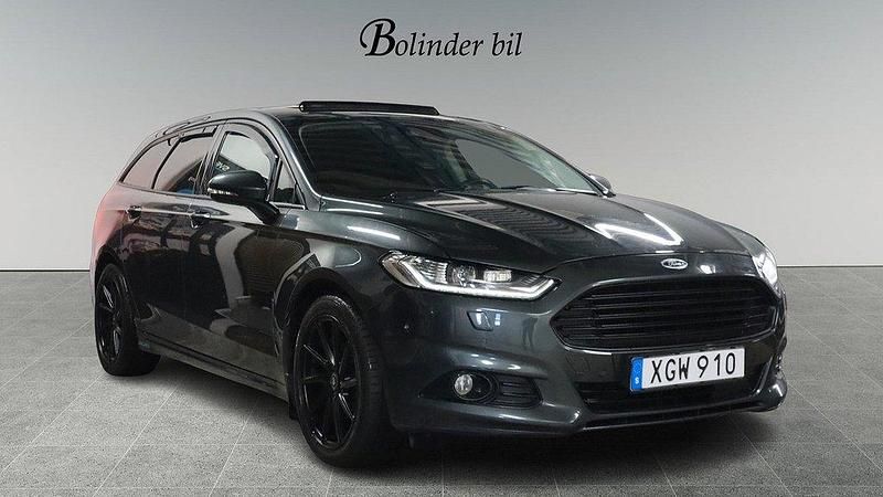 Grön Begagnad 2016 Ford Mondeo Business Edition Kombi | 158 900 kr (Dyr) - Bild 1/4