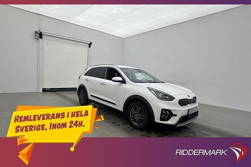 Vit Begagnad 2019 Kia Niro Advance SUV | 228 900 kr (Marknadspris) - Bild 1/3