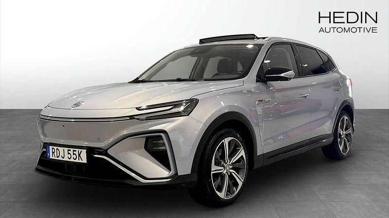 Blå (blue) Begagnad 2022 MG Marvel R Luxury SUV | 279 900 kr - Bild 1/4