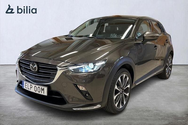 Brun Begagnad 2019 Mazda CX-3 SUV | 239 900 kr (Lite dyr) - Bild 1/4