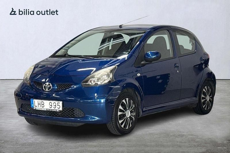 Blå Begagnad 2008 Toyota Aygo Halvkombi | 19 900 kr (Superpris) - Bild 1/3