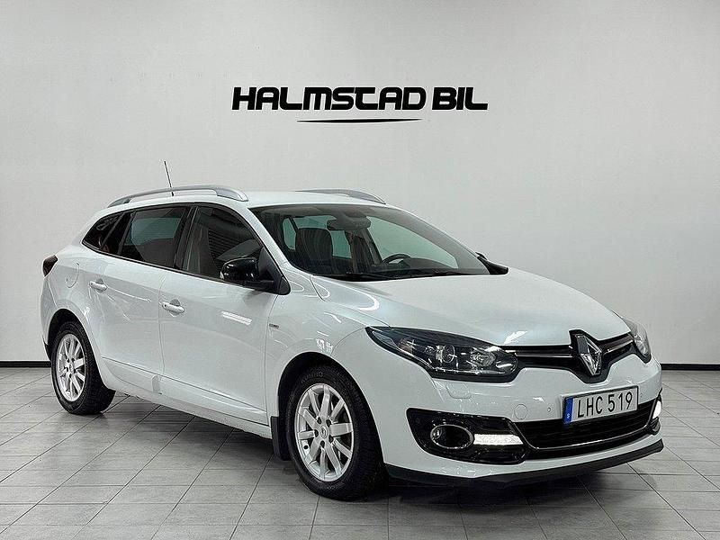 Vit Begagnad 2014 Renault Mégane GrandTour Bose Edition Kombi | 84 500 kr (Lite dyr) - Bild 1/4