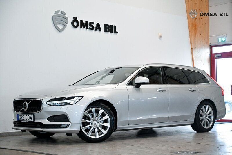 Silver Begagnad 2019 Volvo V90 Kombi | 249 800 kr (Marknadspris) - Bild 1/4