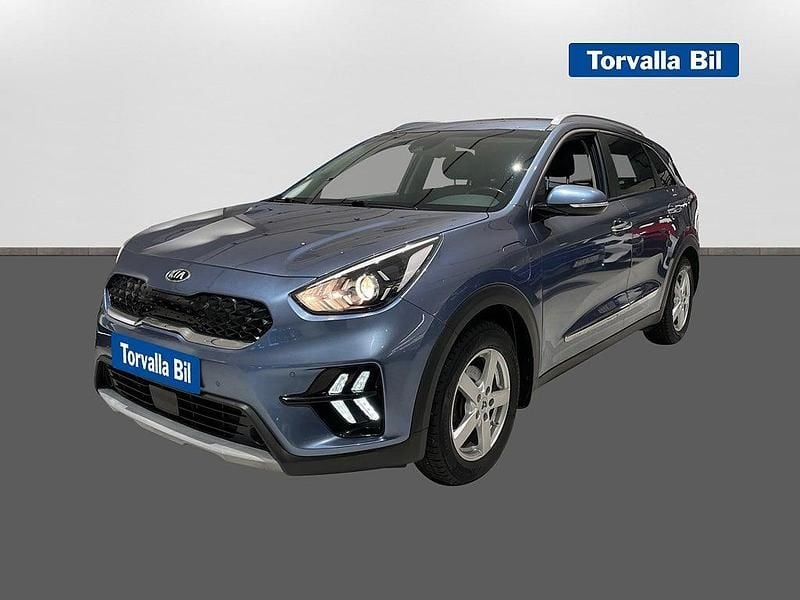 Blå Begagnad 2019 Kia Niro Advance SUV | 209 900 kr (Lite dyr) - Bild 1/4