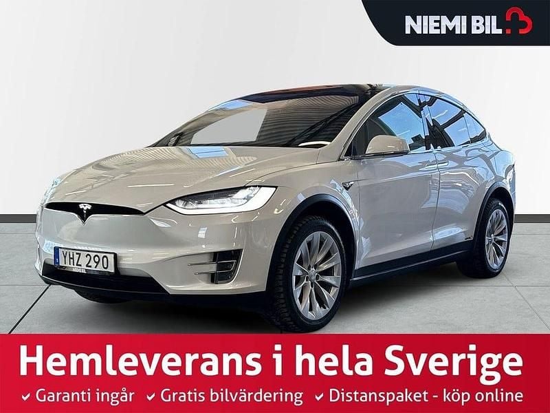 Begagnad Tesla Model X 386 kW (525 HK) 2017 Vit SUV
