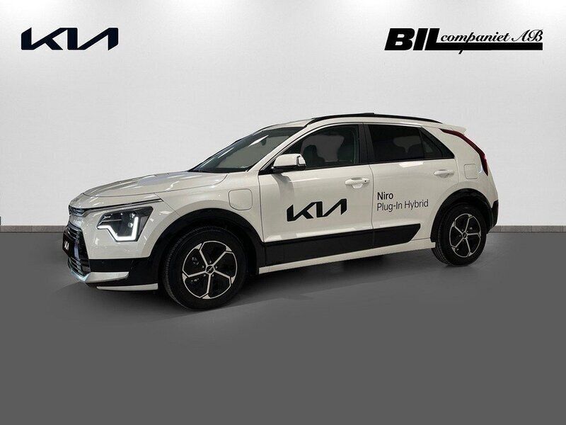 Vit Ny 2024 Kia Niro Advance SUV | 461 400 kr (Dyr) - Bild 1/4