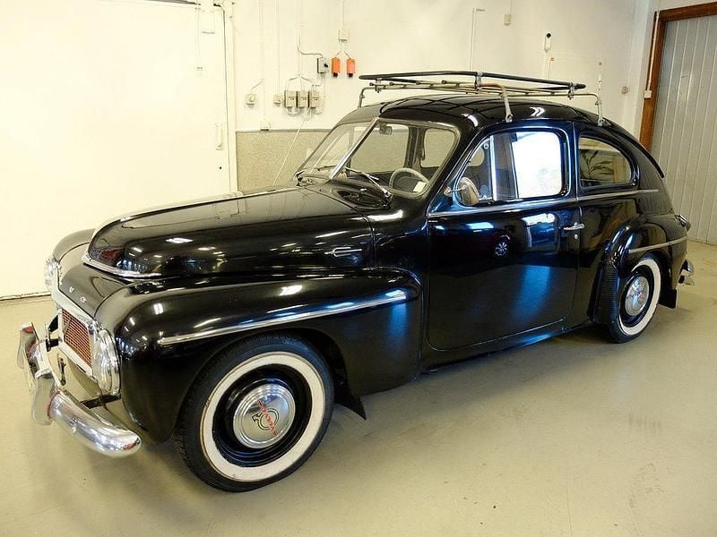 Svart Begagnad 1957 Volvo PV444 Sedan | 115 000 kr - Bild 1/4