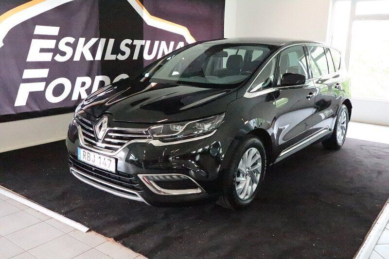 Svart Begagnad 2015 Renault Espace Minibuss | 179 900 kr (Marknadspris) - Bild 1/4
