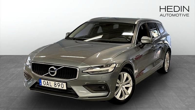 Grå (silver) Begagnad 2019 Volvo V60 Kombi | 259 000 kr (Bra pris) - Bild 1/4