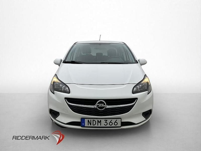 Begagnad Opel Corsa Enjoy 90 HK (66 kW) 2016 Vit Halvkombi