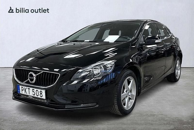 Svart Begagnad 2017 Volvo V40 Business Edition Halvkombi | 169 900 kr (Marknadspris) - Bild 1/4