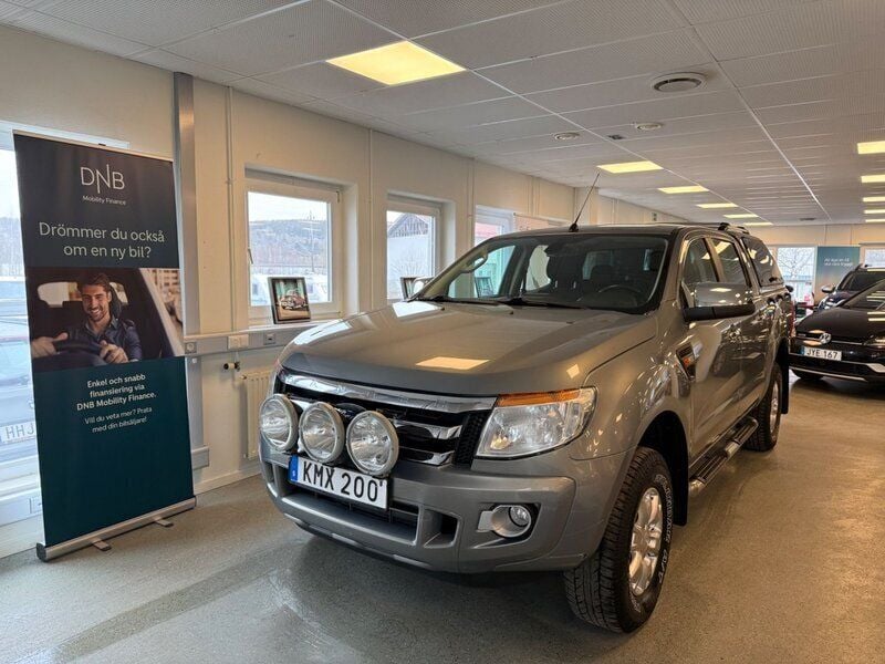 Grå Begagnad 2014 Ford Ranger XLT Pickup | 129 900 kr (Marknadspris) - Bild 1/4